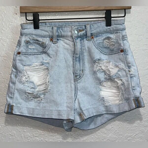 American Eagle Stretch Mom Jean Shorts